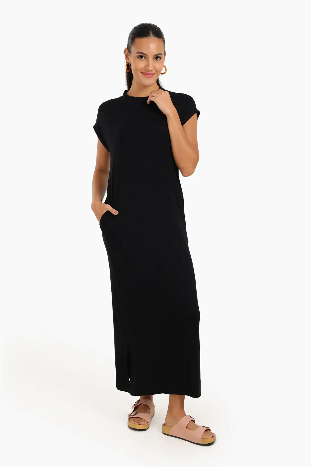 Casual Solid Pattern Dress