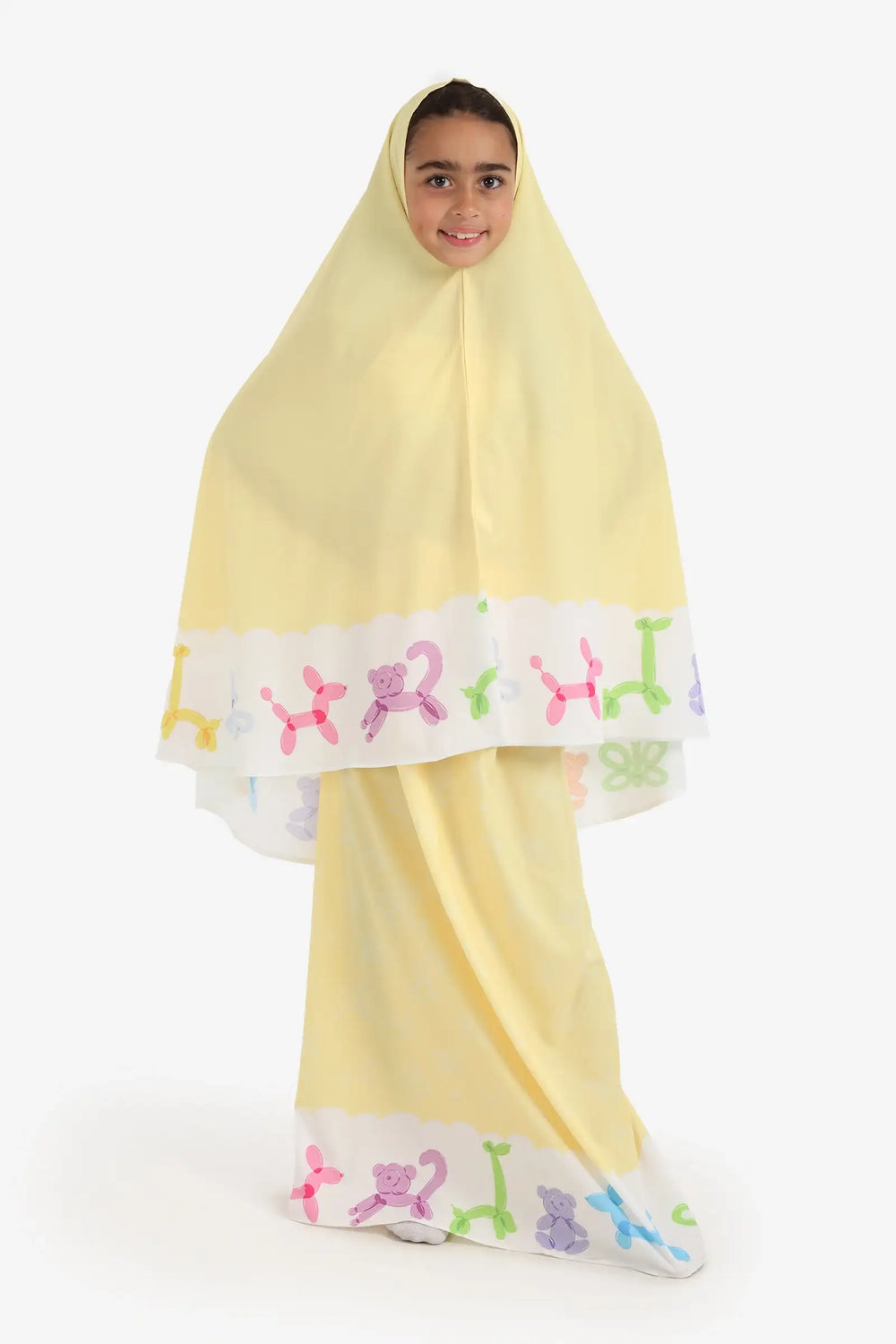 Girly Prayer Set with Print Trim