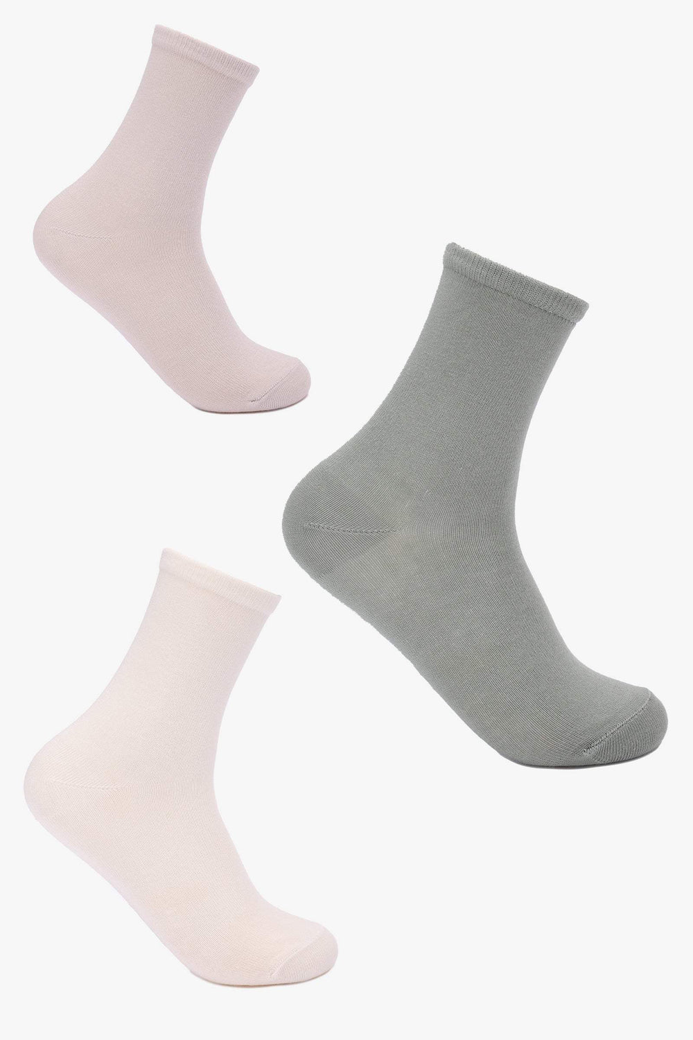 شرابات طويلة ملونة - 3 أزواج