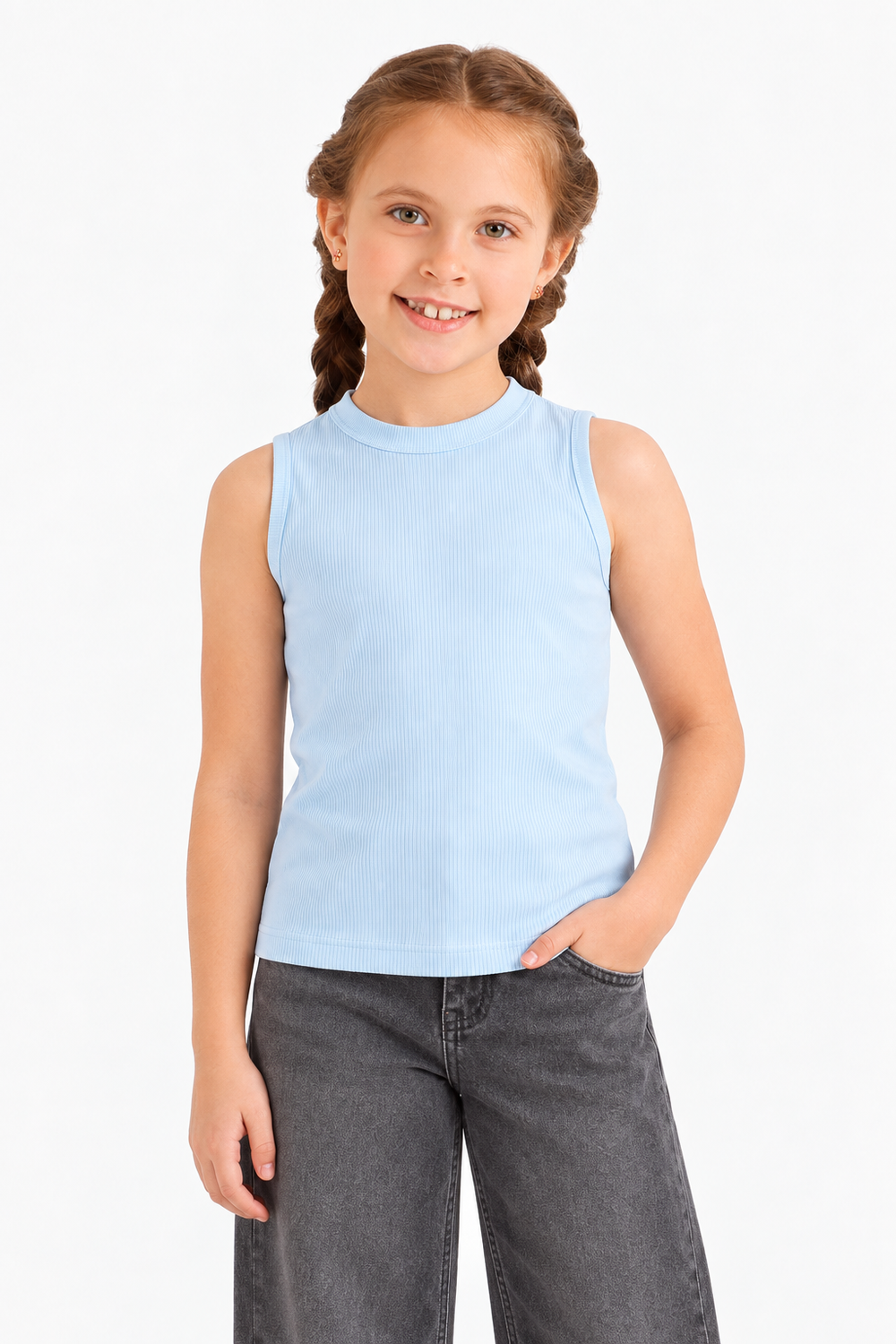 Girly Ribbed Top