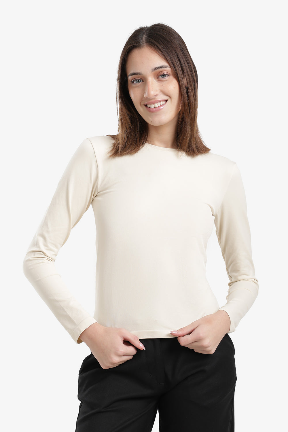 Microfiber Long Sleeve Top