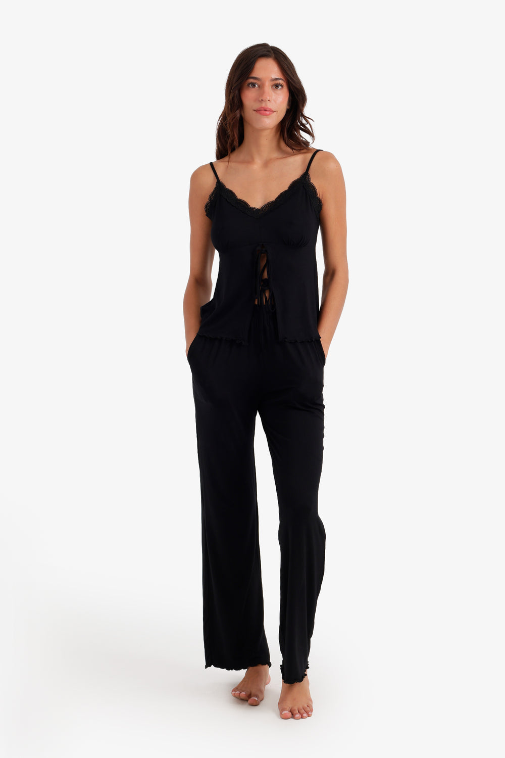 Bow-Front Cami Pyjama