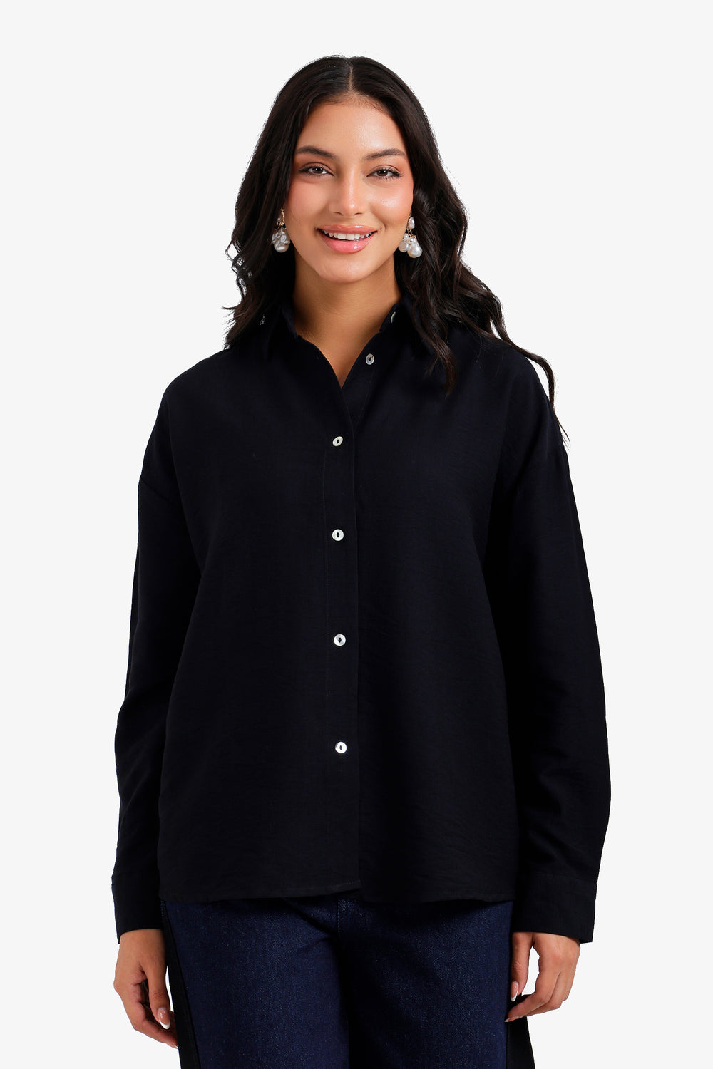 Buttoned Beach Shirt