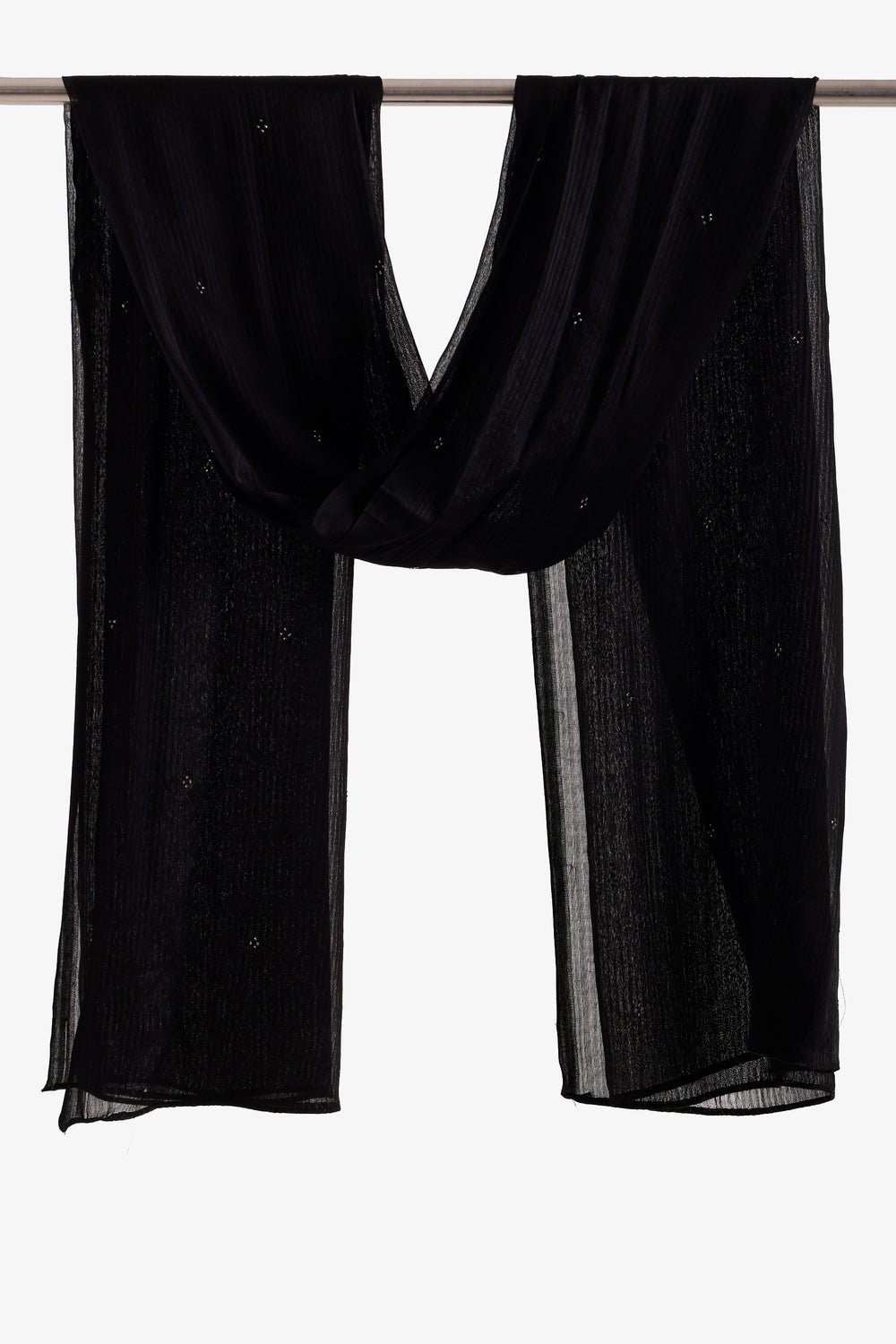 Embroidered Clusters Scarf