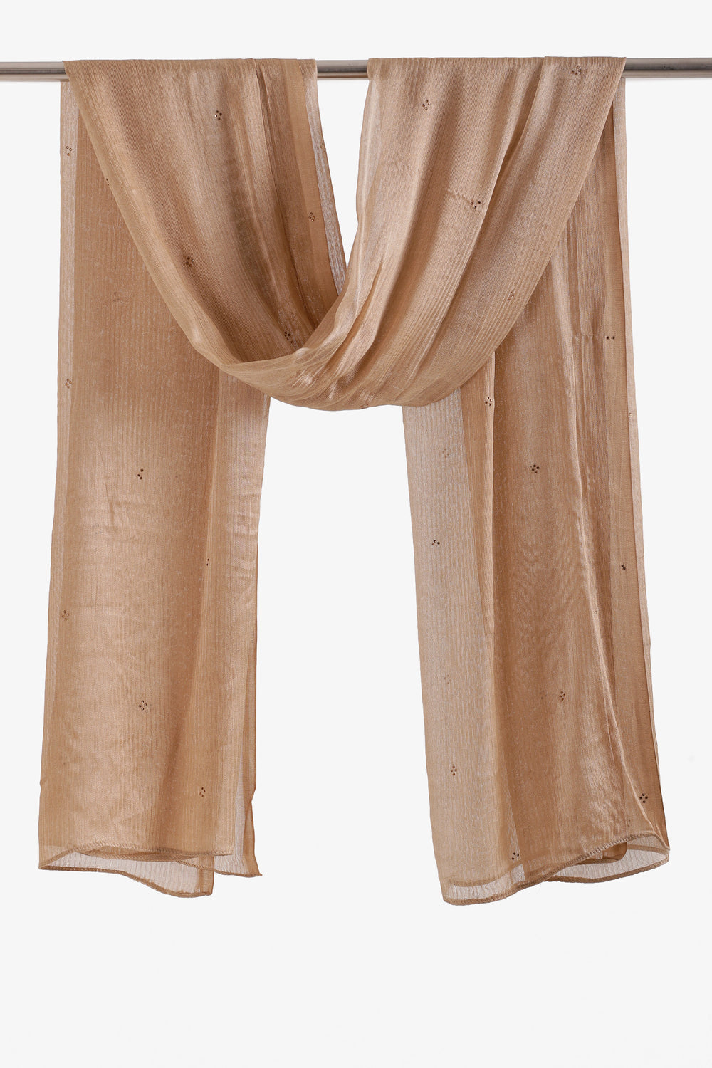 Embroidered Clusters Scarf