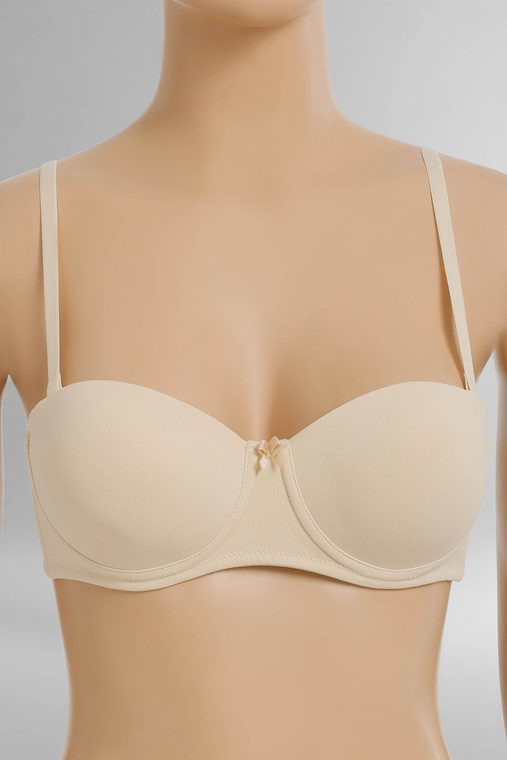Detachable-Strap Padded Bra