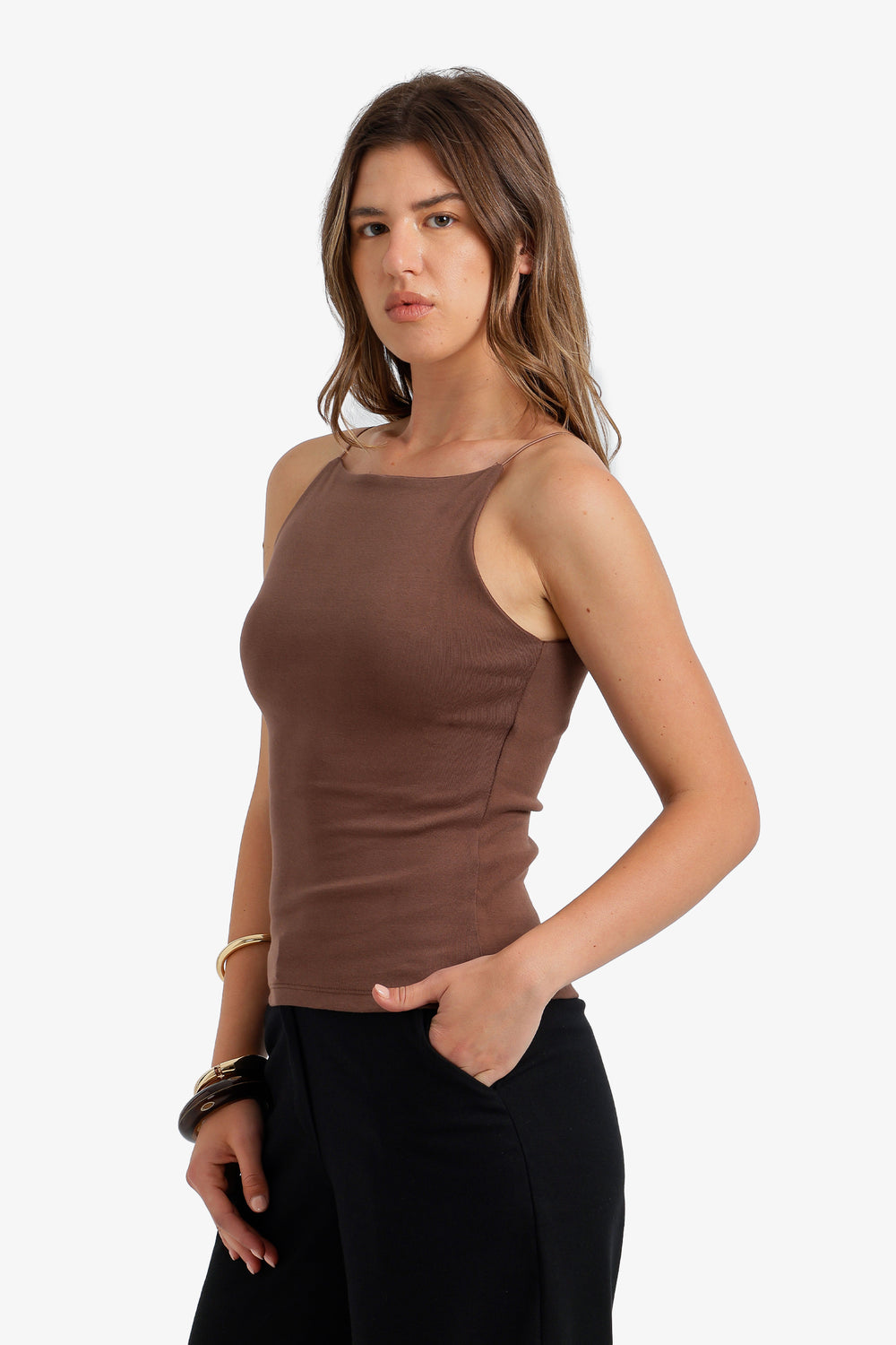 Square-Neck Cami Top