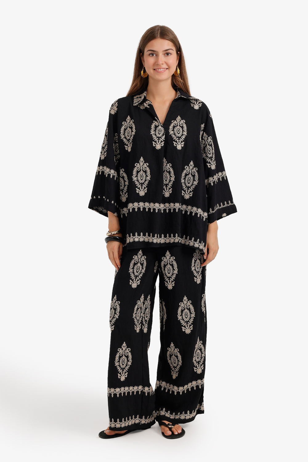Printed Relaxed Set