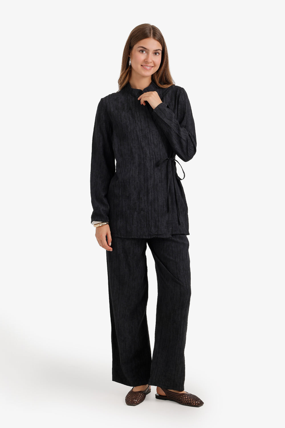 Textured Tunic Set