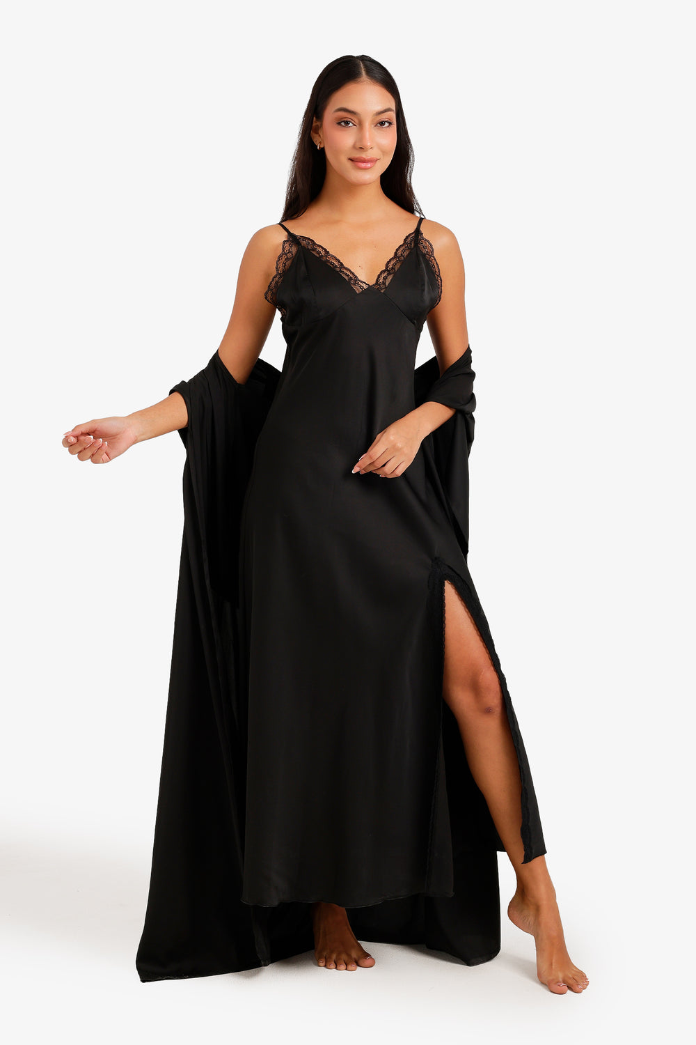 Flutter Sleeves Robe