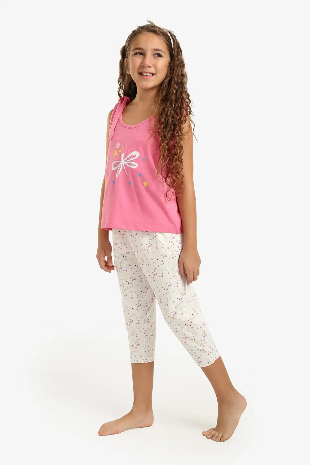 Girly Printed Pyjama Set