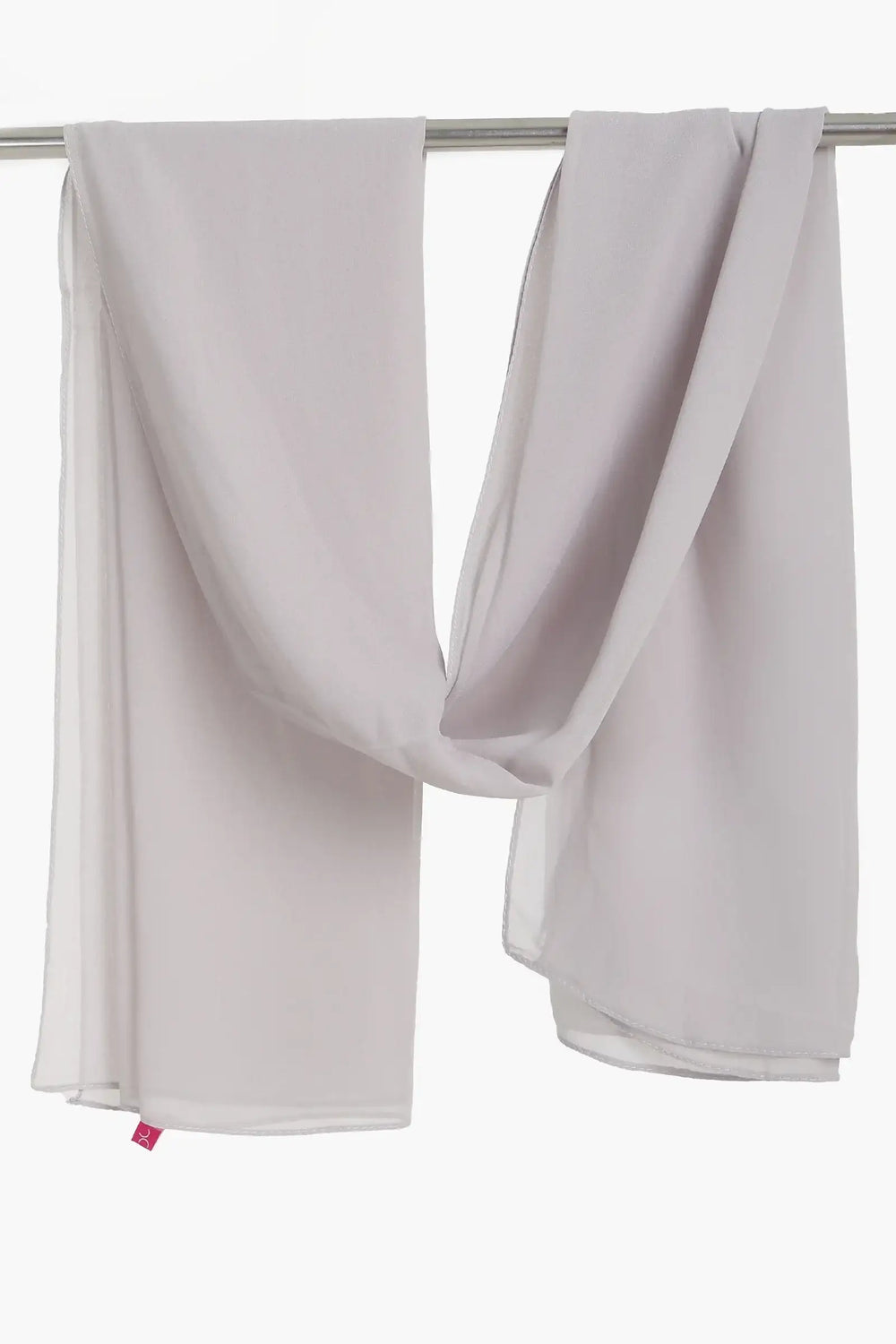 Solid Pattern Chiffon Scarf