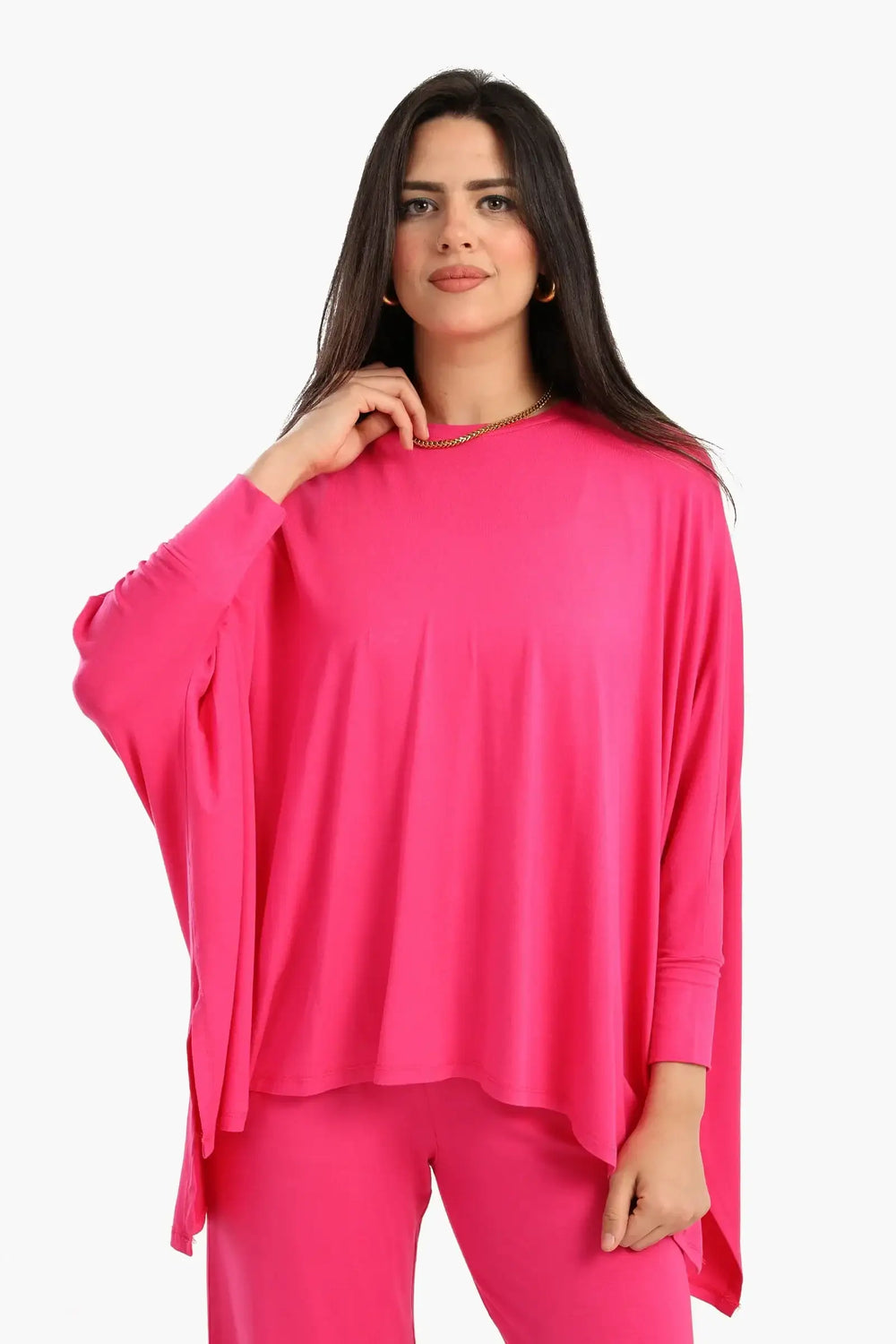 Asymmetrical Lounge Poncho