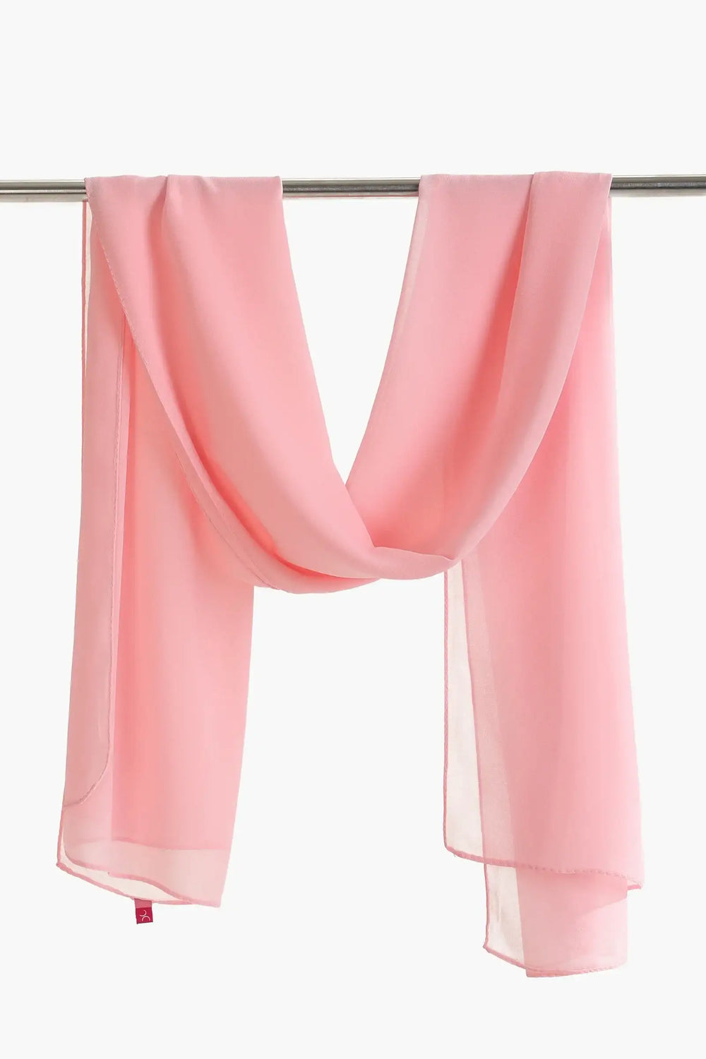 Solid Pattern Chiffon Scarf