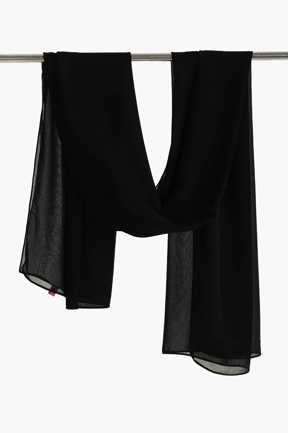 Solid Pattern Chiffon Scarf