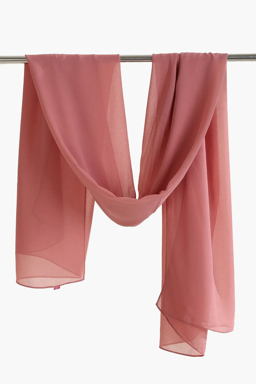 Solid Pattern Chiffon Scarf