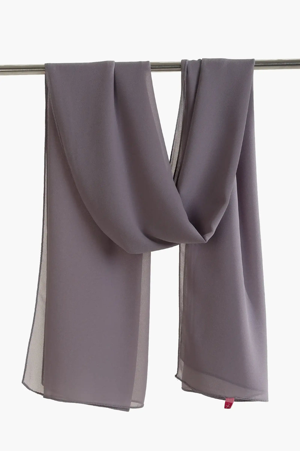 Solid Pattern Chiffon Scarf