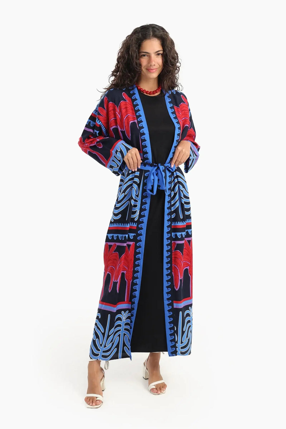 كارديجان بطبعة أشجار نخيل