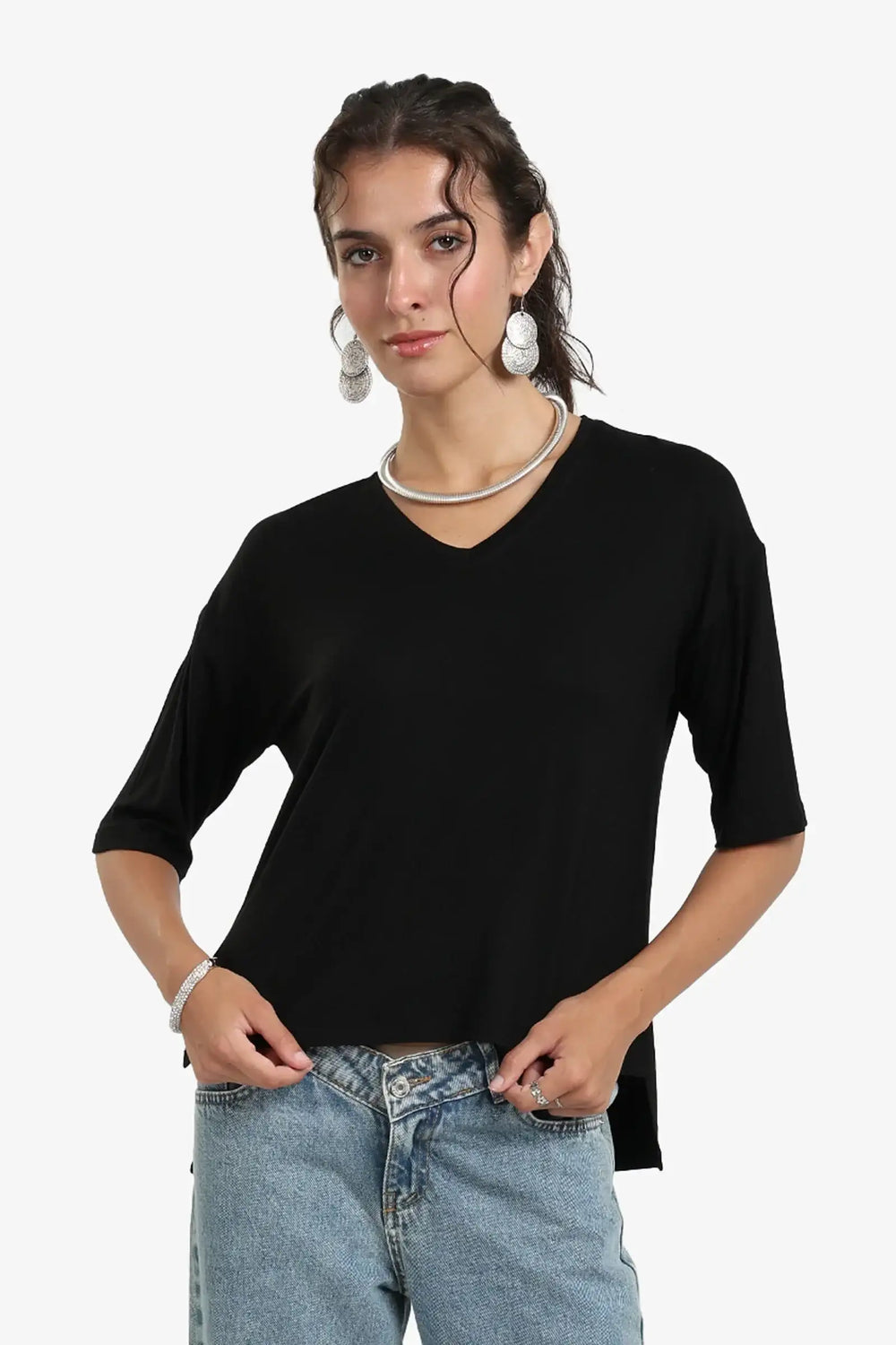 Relaxed Viscose Top