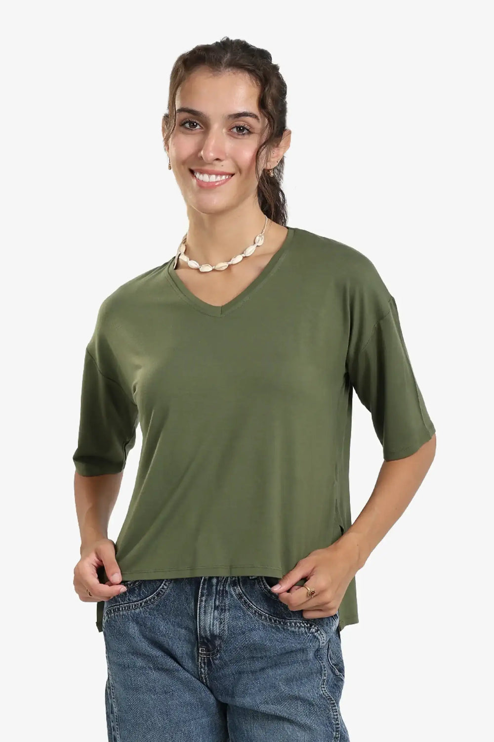 Relaxed Viscose Top