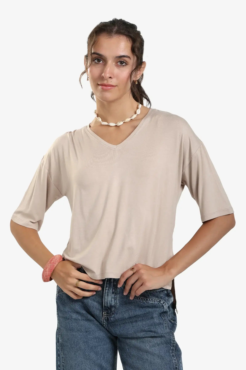 Relaxed Viscose Top