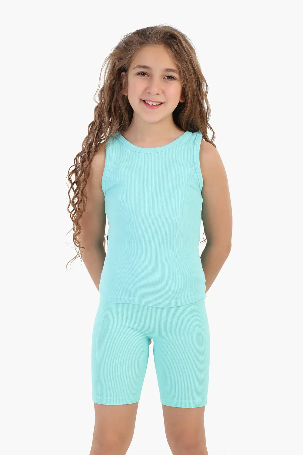 Girly Ribbed Cycling Shorts