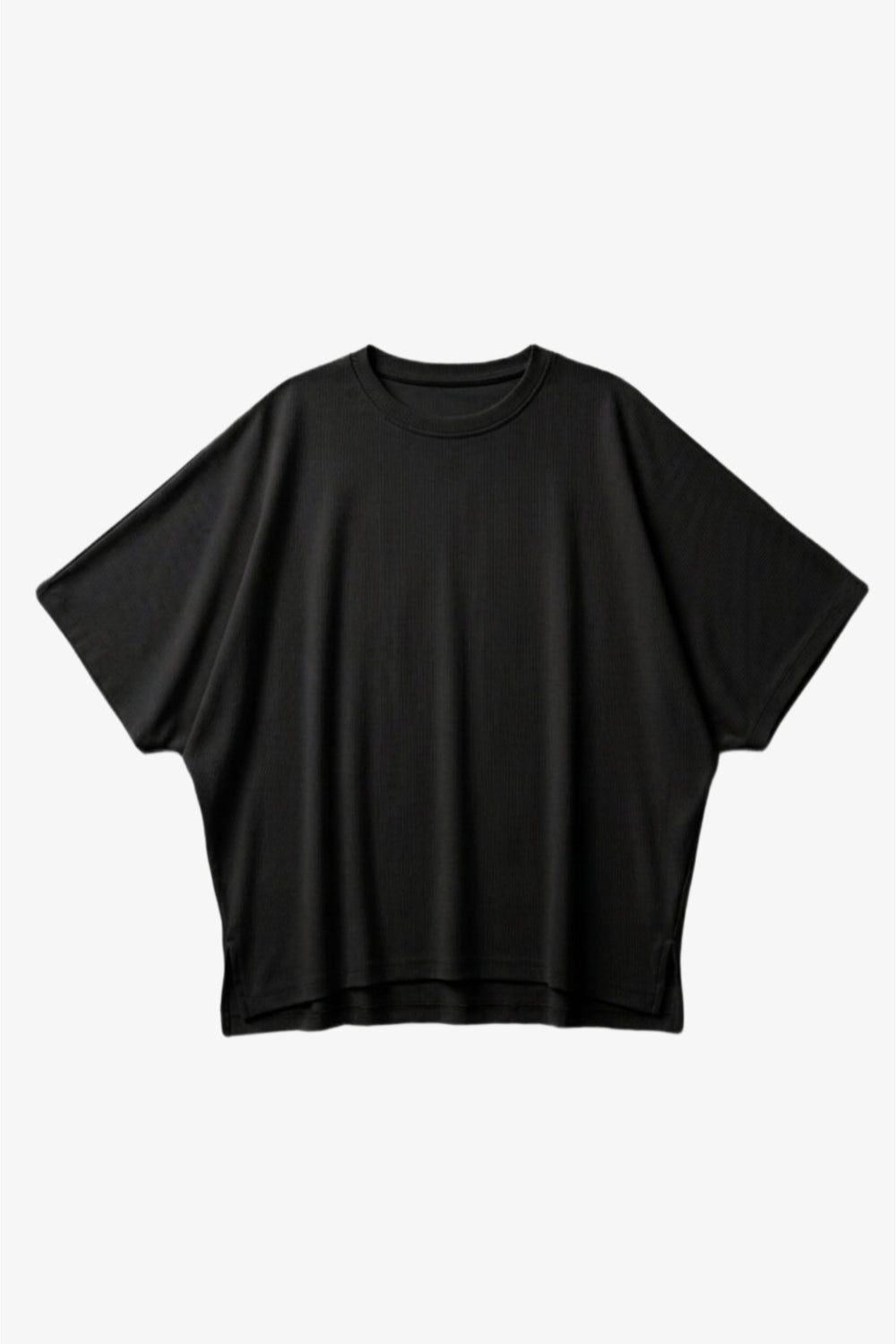 Ribbed Boxy T-Shirt