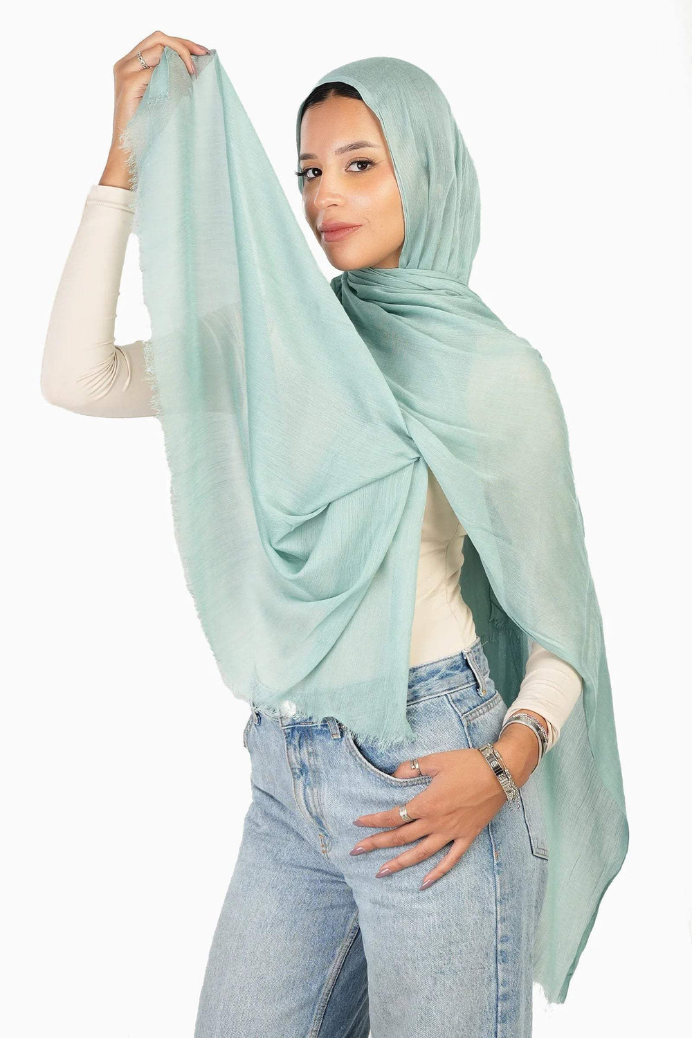 Cozy Crinkle Cotton Scarf