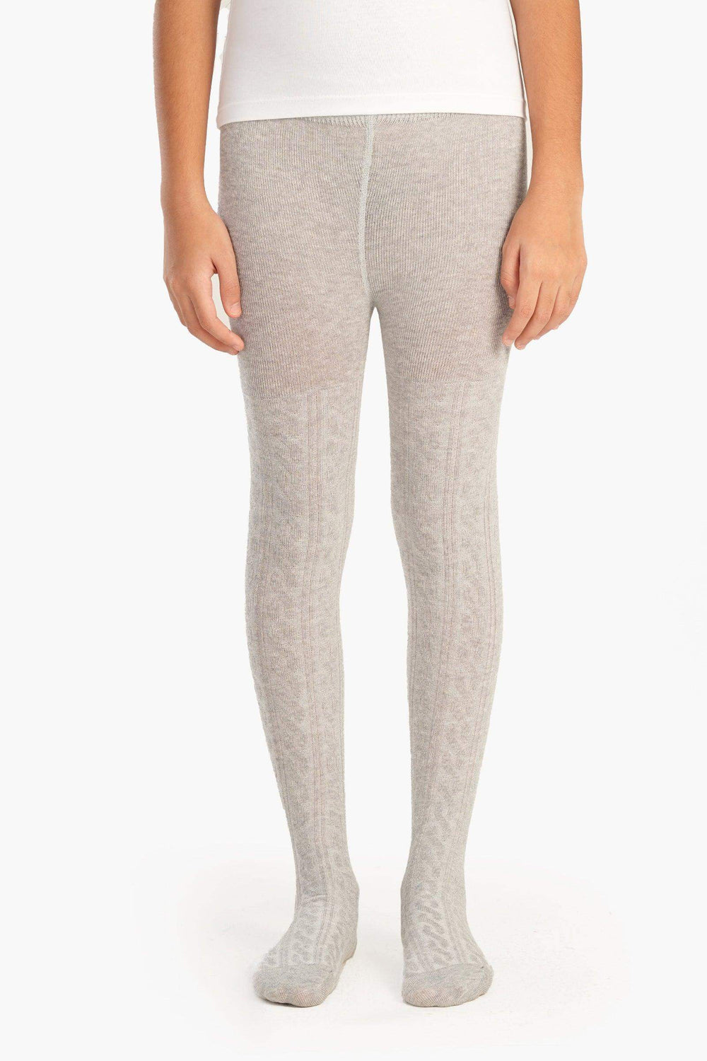 Girly Cotton Plain Pantyhose