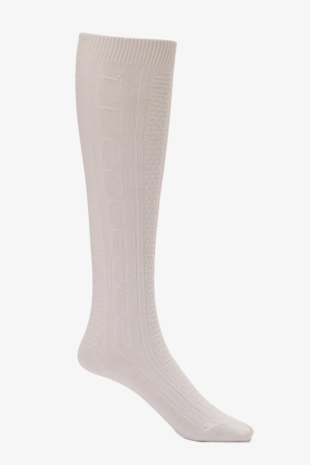 Girly Textured Knee-High Socks