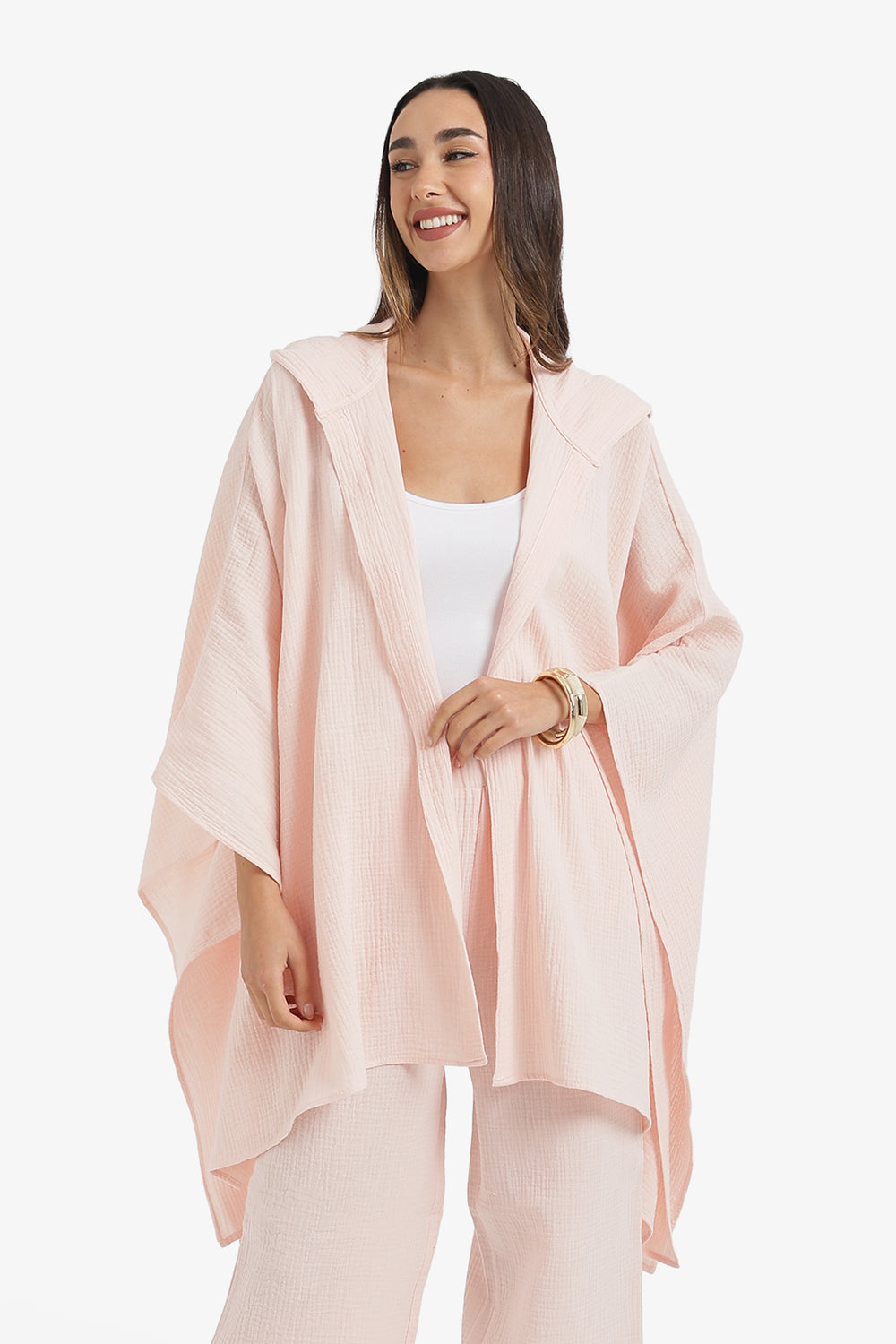 Hooded Lounge Cardigan