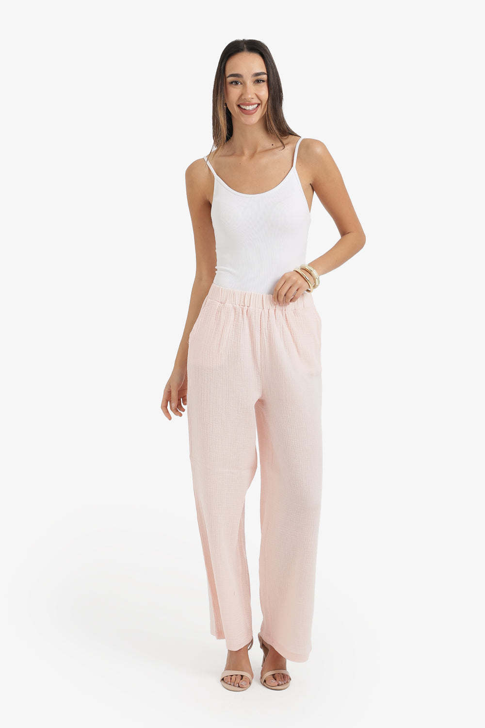 Straight-Cut Lounge Pants