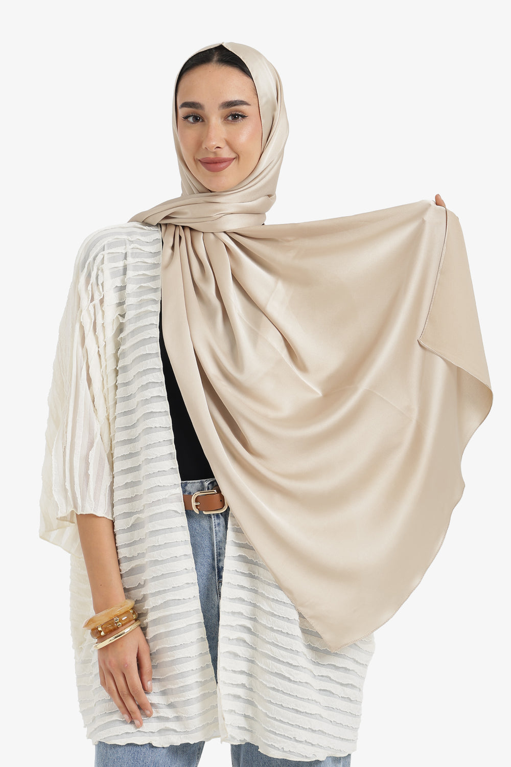 Pure Sheen Satin Scarf