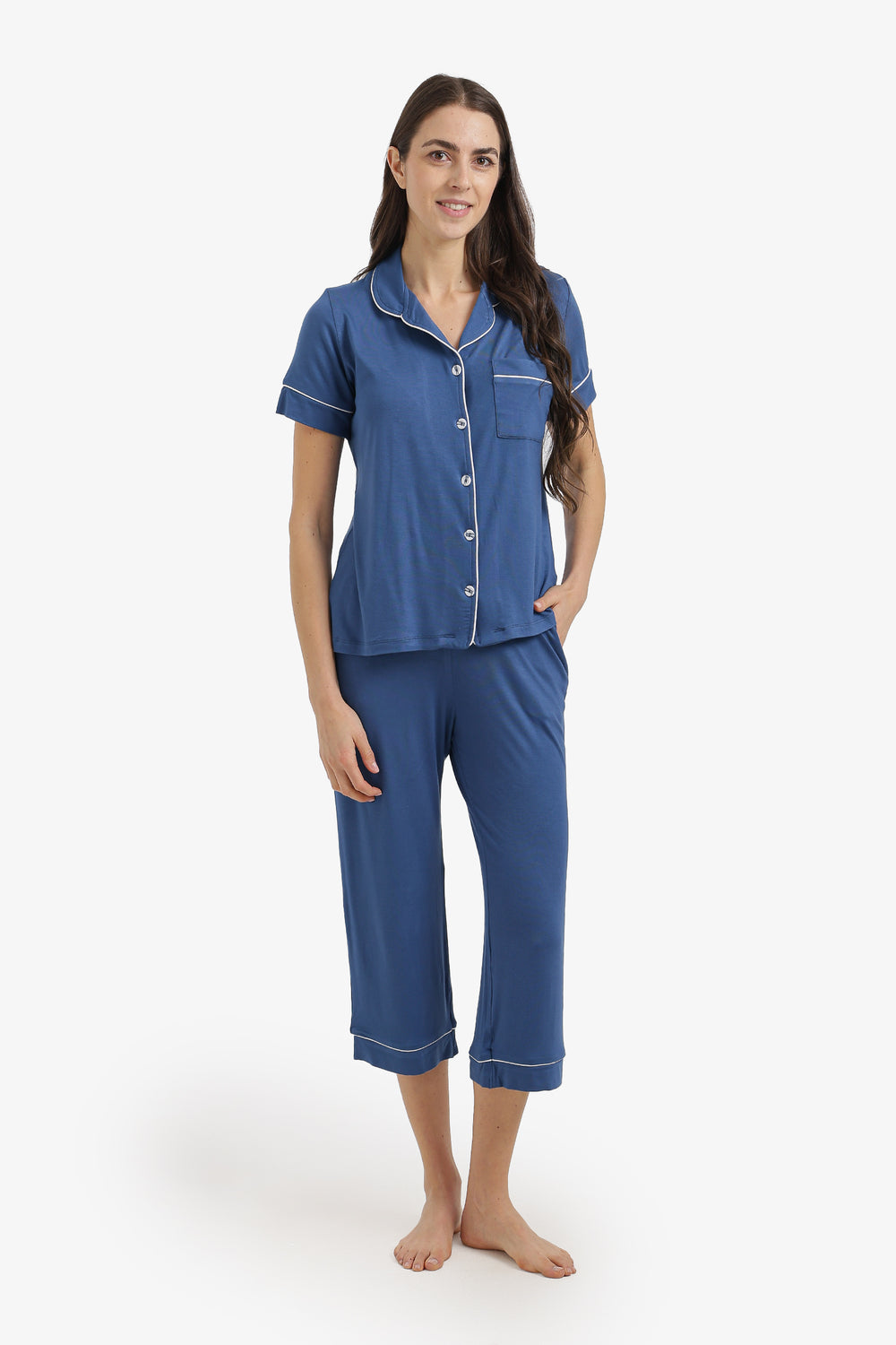 Classic Piping Pyjama Set