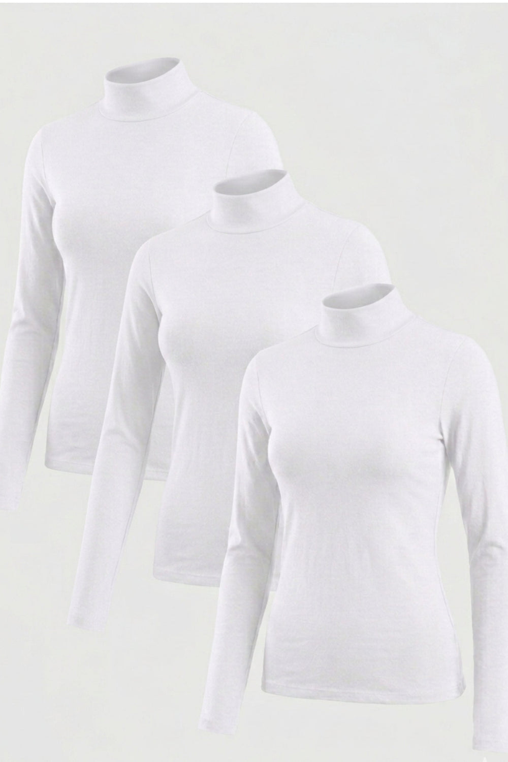 High Neck Viscose Top (Pack of 3)