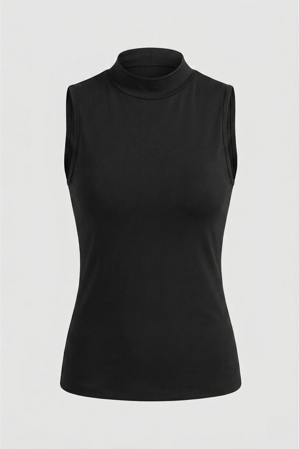 High Neck Slim Fit Top