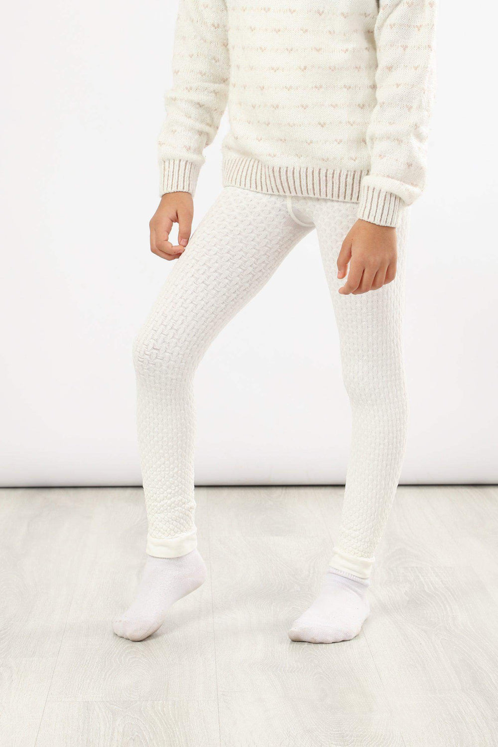 Girly Warm Pattern Legging - Carina - كارينا
