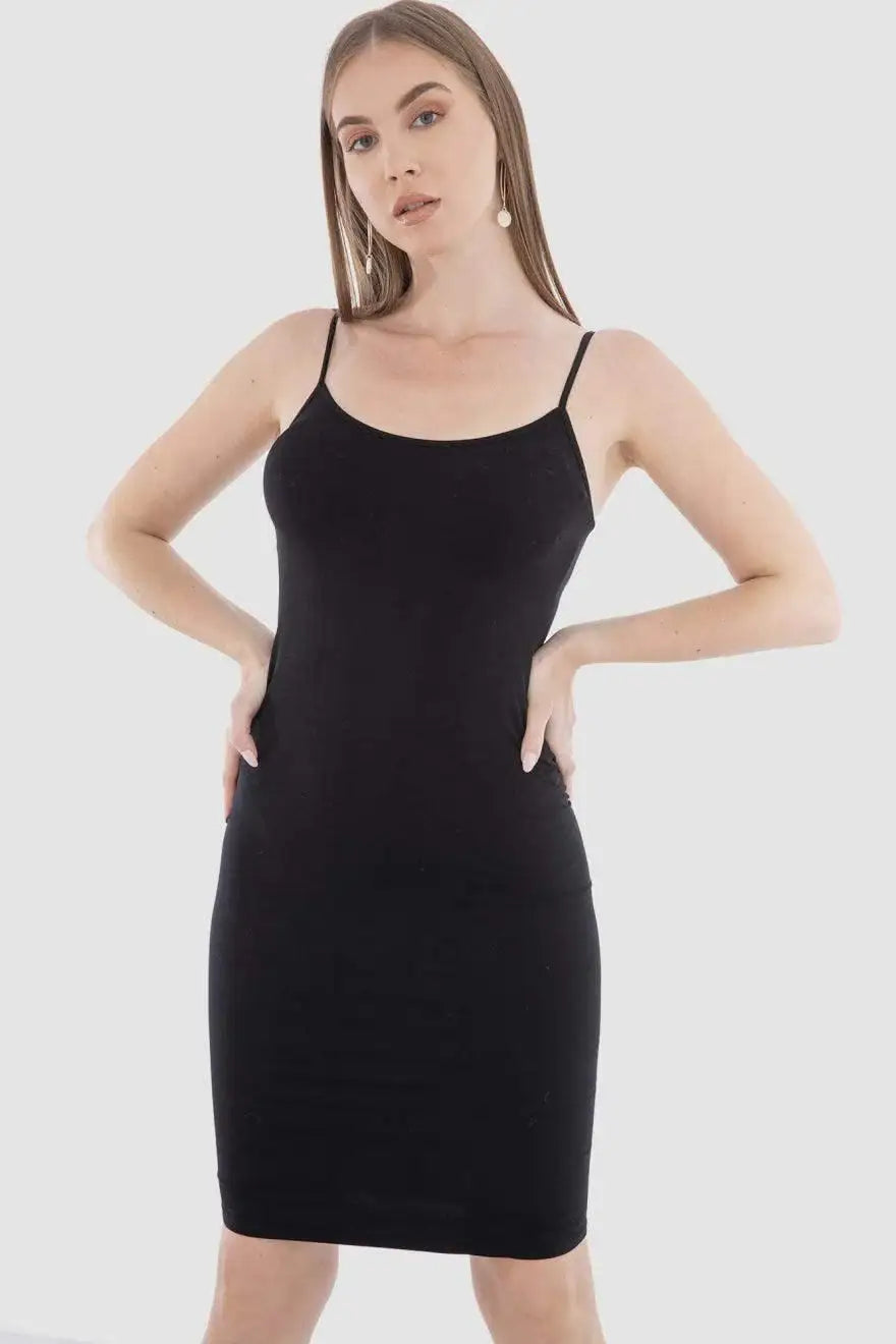 Microfiber Sleeveless Short Dress - Carina - كارينا