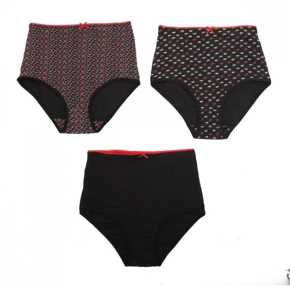 Pack of 3 Cotton Full Brief - Carina - كارينا