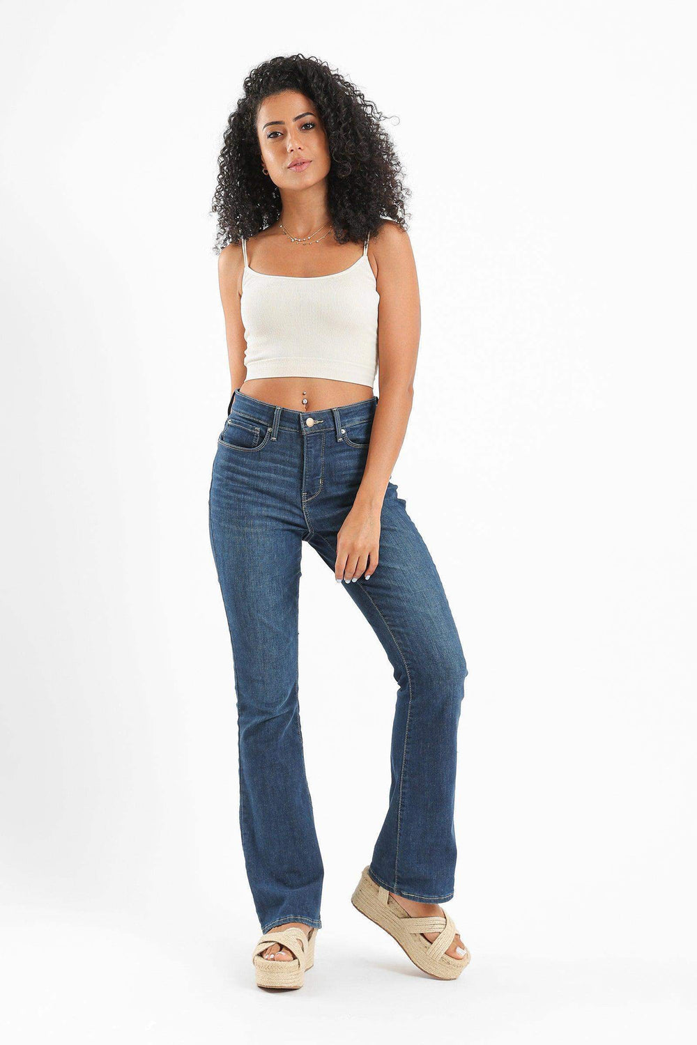 Cotton Spaghetti Straps Top