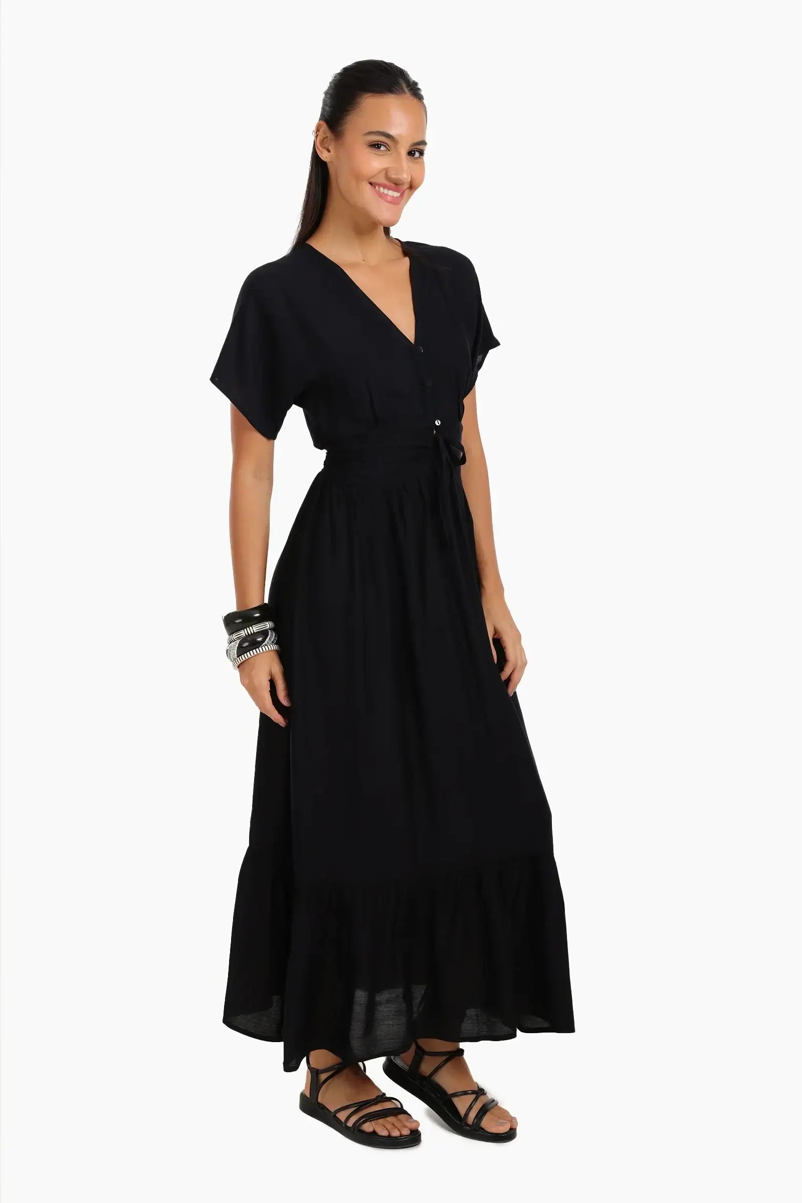 carina maxi dress with Front Drawstring | | Wear – Carina Ladies Size:16 White Formal Dresses & shoulder maxi in a pink midi outfit