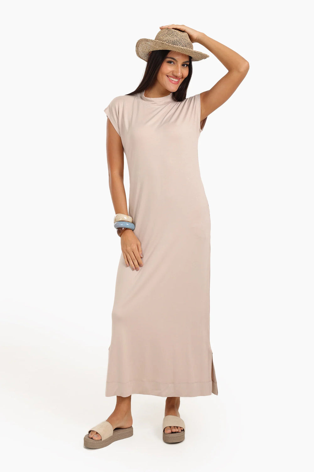 Casual Solid Pattern Dress