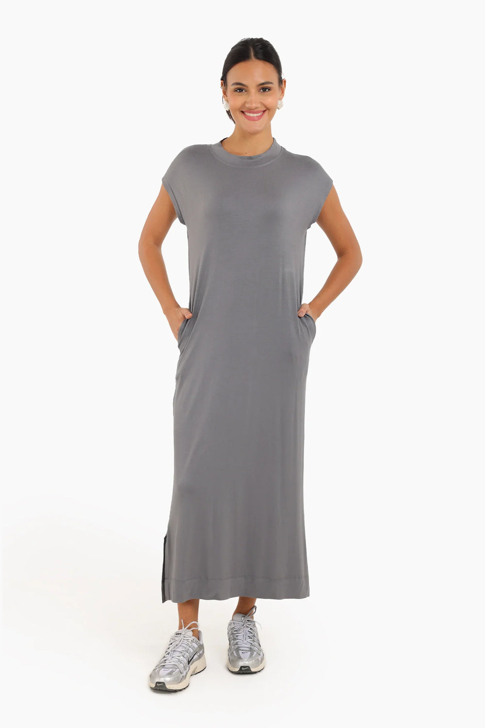 Casual Solid Pattern Dress