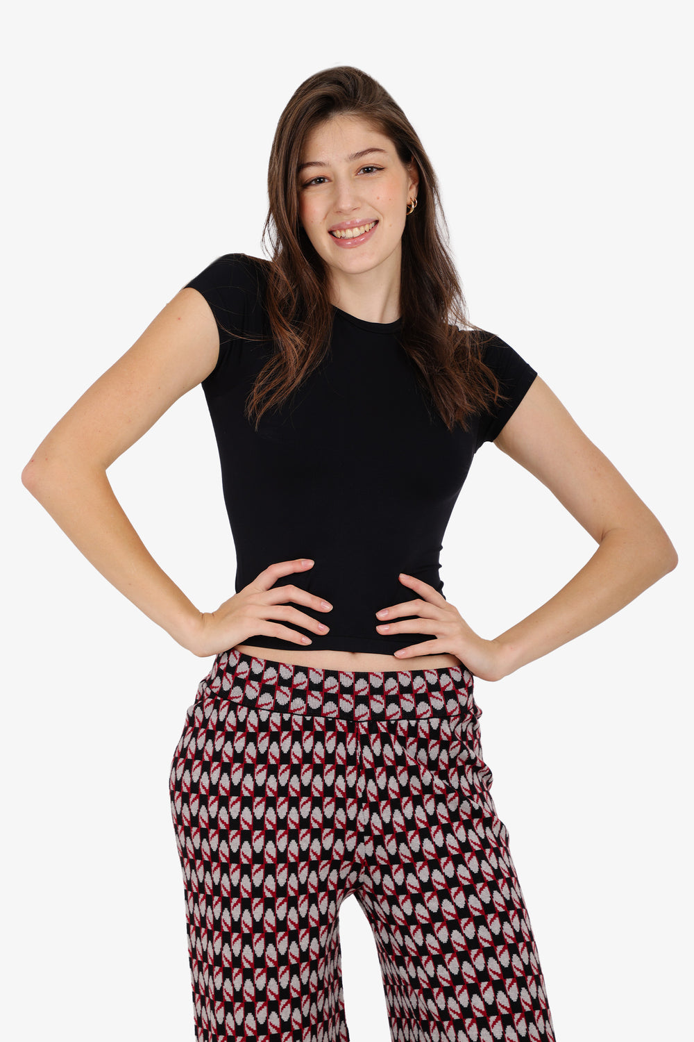 Round Neck Basic Top