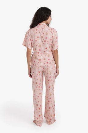Side Tie Wrap Pyjama Set