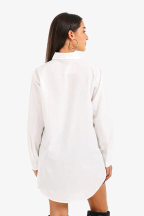 High-Low Relaxed Shirt