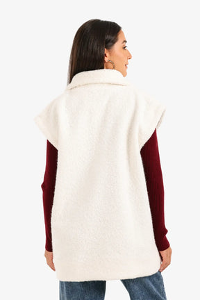 Relaxed Double-Breasted Vest