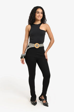 Asymmetrical Neck Top