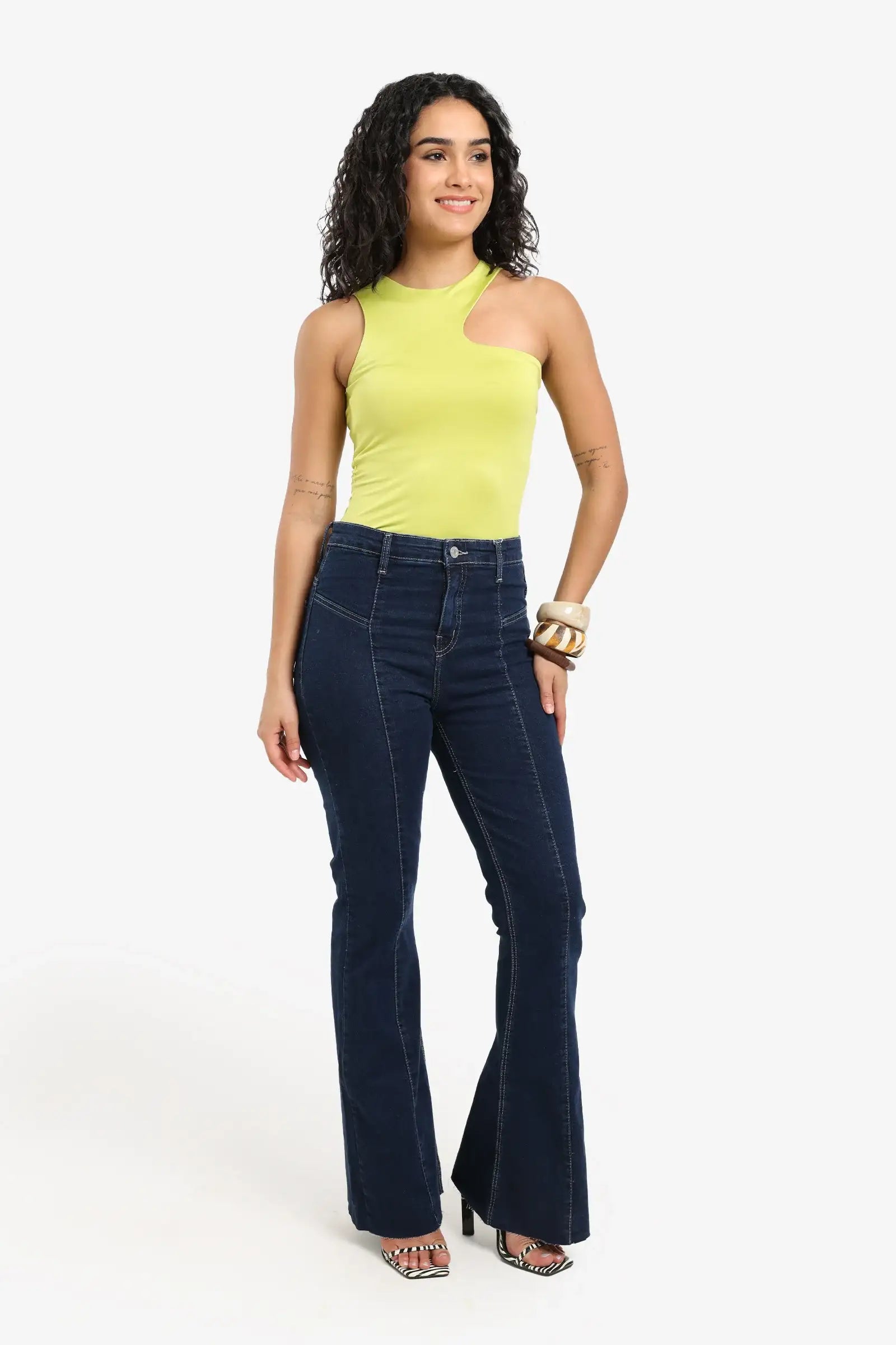 Asymmetrical Neck Top