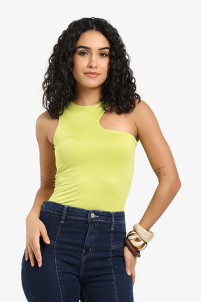 Asymmetrical Neck Top